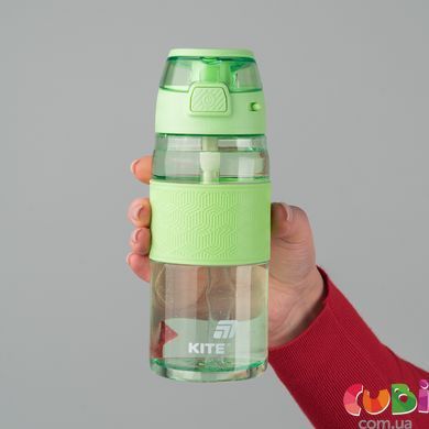 Пляшечка для води Kite (K26-1201-3), 600 мл, зелена, Зелений