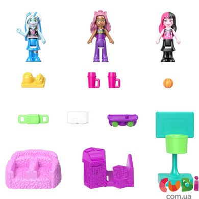 Карманный мир Monster High от Polly Pocket