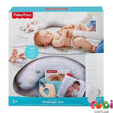 Массажный коврик для младенцев Зайка Fisher-Price GJD32