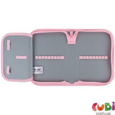 Пенал Kite 1 отделение, 1 отворот, без наполнения 621 HK-1 (HK26-621-1), Розовый