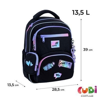 Школьный рюкзак Kite Education Anime Dream (K26-773M-2), Чорний