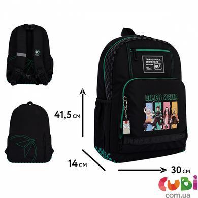 Рюкзак YES TS-115 Demon Slayer Tanjiro (550002), комбинированый