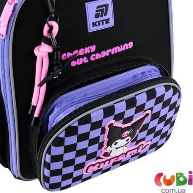 Рюкзак школьный каркасный Kite Education Kuromi HK25-556M, комбинированый