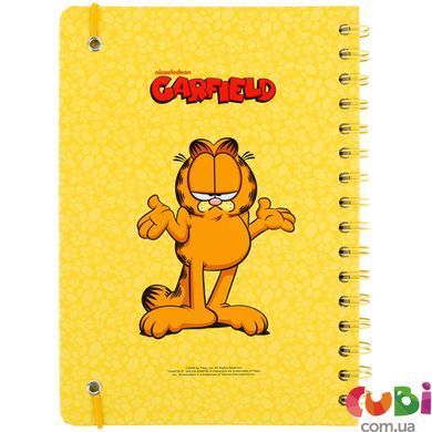 Блокнот на спіралі Kite Garfield (GF26-190), A5, 80 аркушів, клітинка
