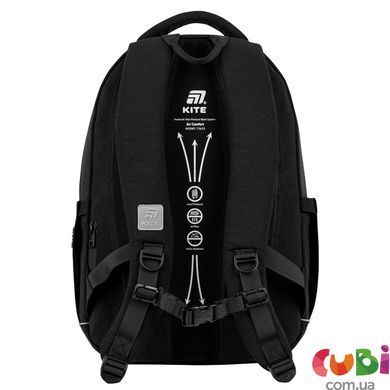 Рюкзак Kite Education teens 2597L-2 (K26-2597L-2), Чорний