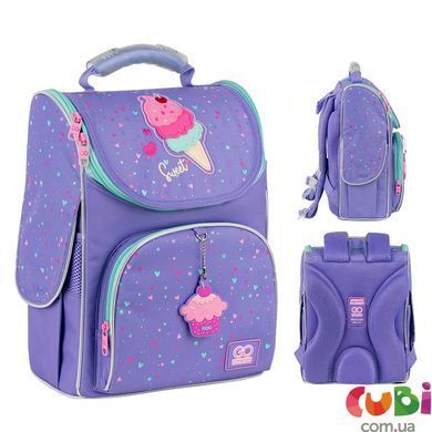 Рюкзак GoPack Education каркасный 5001S-2 Summer Ice Cream, комбинированый