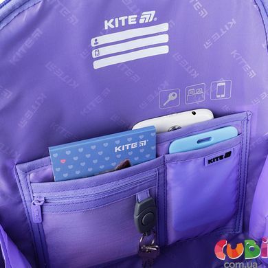 Рюкзак школьный каркасный Kite Education Kuromi HK25-556M, комбинированый