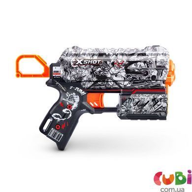 Швидкострільний бластер X-SHOT Skins Flux Illustrate (8 патронів), 36516D