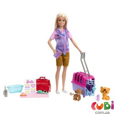 Набор Barbie Зоозащитница, HRG50