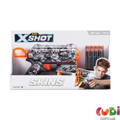 Швидкострільний бластер X-SHOT Skins Flux Illustrate (8 патронів), 36516D