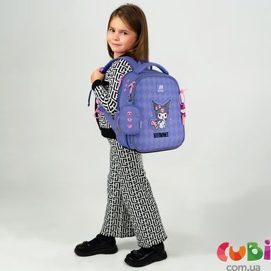 Школьный набор Kite Education Kuromi SET_HK25-555S-2 (рюкзак, пенал, сумка), комбинированый