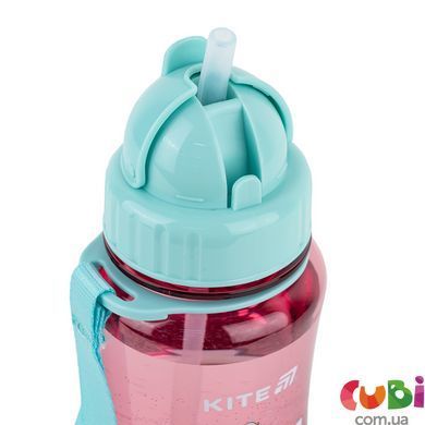 Бутылочка для воды Kite, 350 мл, Kitty (K25-399-2), рожевий, блакитний