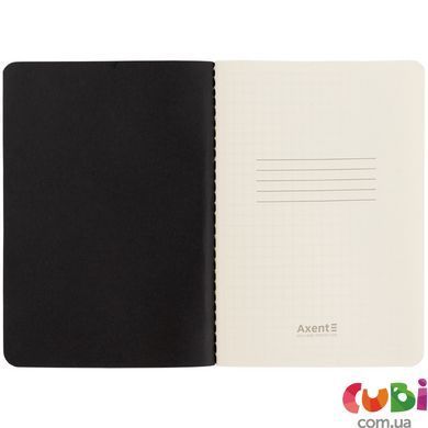 Книга записная A6, 60 листов ячейка, Black&White (8711-7-a)