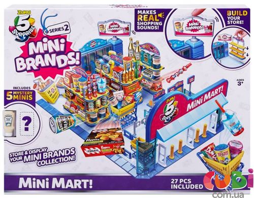 Ігровий набір ZURU MINI BRANDS Supermarket (77172)