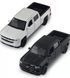 Автомодель - CHEVROLET SILVERADO 2017 (перламутрово-білий, чорний), комбінований