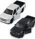 Автомодель - CHEVROLET SILVERADO 2017 (перламутрово-білий, чорний), комбінований