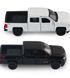Автомодель - CHEVROLET SILVERADO 2017 (перламутрово-білий, чорний), комбінований