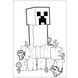 Раскраска Yes Minecraft А4 12 стр.