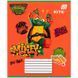 Зошит шкільний Kite Ninjia Turtles (NT26-235), 12 аркушів, коса лінія