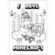 Раскраска Yes Minecraft А4 12 стр.