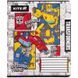 Зошит шкільний Kite Transformers TF25-232, 12 аркушів, клітинка